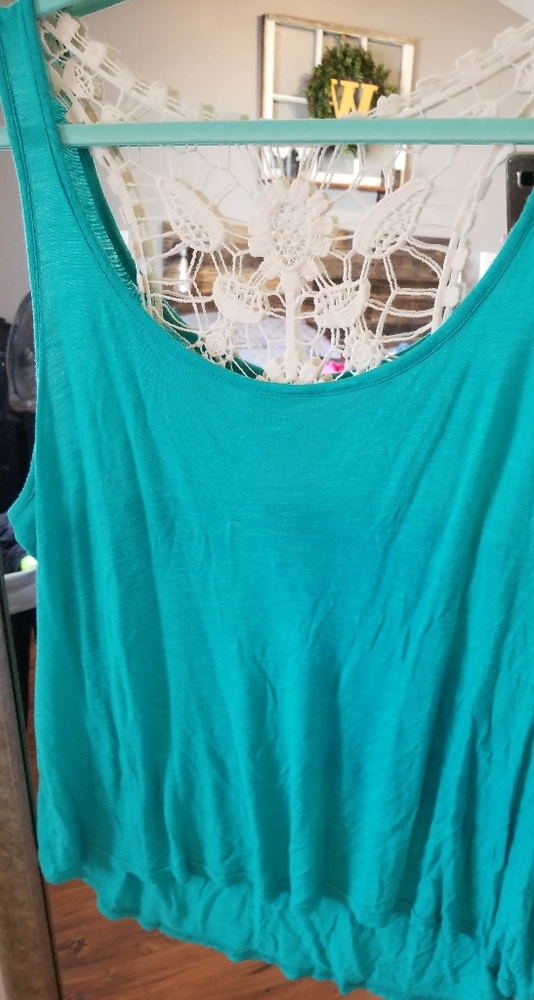 Lace tank